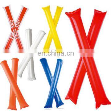 Cheap Promotion gift Inflatable Celebratory Cheering Sticks Football Clappers Sports Events School product AC001