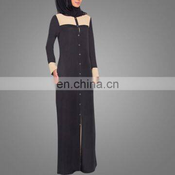 Moroccan Kaftan Abaya Saudi Cardigan With Button Good-looking Maxi photo-4