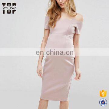 Wholesale alibaba china suppliers off the shoulder sex maternity clothes woman dress