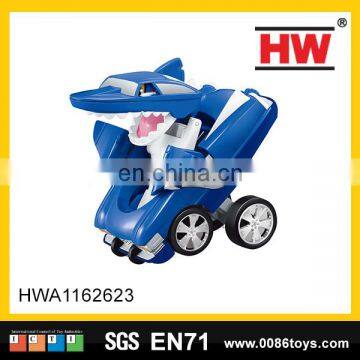 15cm Free wheel deformation robot car