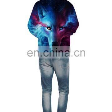 Wolf 3D Hoodie Printed, Sleeve Pullover Hoodie, Sports Hooded Sweatshirt for Women/Men photo-3