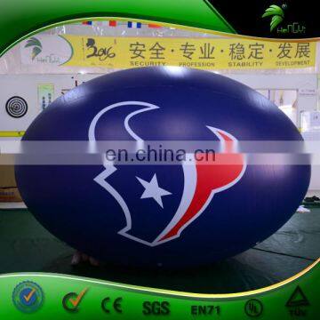 Wholesale Inflatable Football Custom Sport Game Promotion Decor Balon Rugby Round Shape LOGO print Helium Balloon