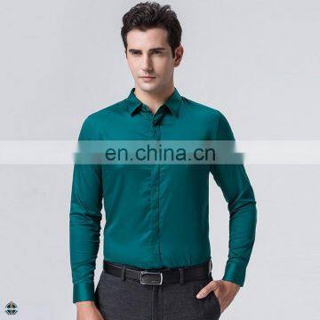 T-MSS556 Bulk Wholesale Office Mens Shiny Satin Shirts