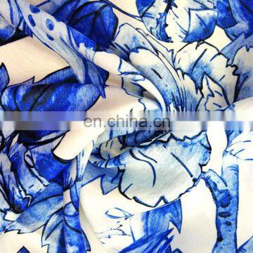 Cheap Price High Quality Jeans Fabrics Dresses Maxi Print Rayon Crepe Fabric