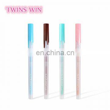 Afghanistan latest trends wholesale school stationery Unique artificial plastic multi color ink pens free samples