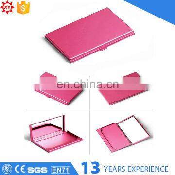 Pink Famale Leather Material Card Case photo-3