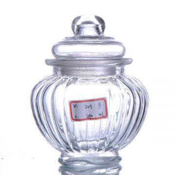 GLASS STORAGE JAR