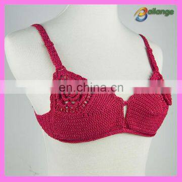 Bailange 2016 Newest Unique Crochet Bra Women Bra Sports Bra Unlined Bikini Swimwear photo-2