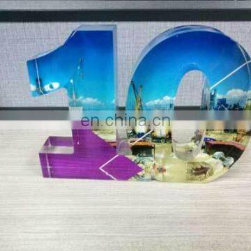 Wholesale manual Acrylic Block,Logo Printing Acrylic Photo Blocks