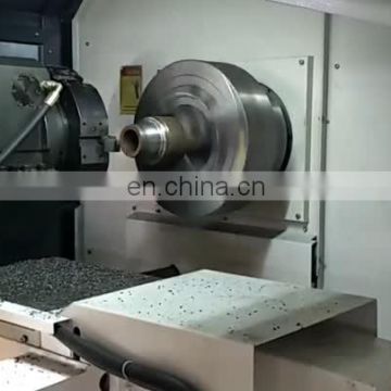 CK6163 cnc turning machine operation process