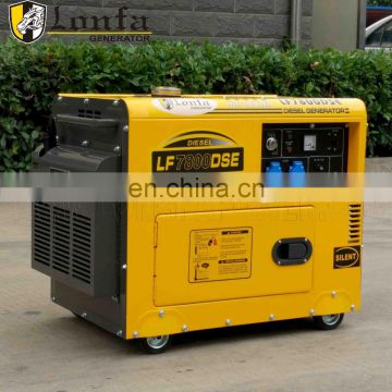 portable 1 phase generator diesel 3kva with price, 3kw small silent diesel generator set