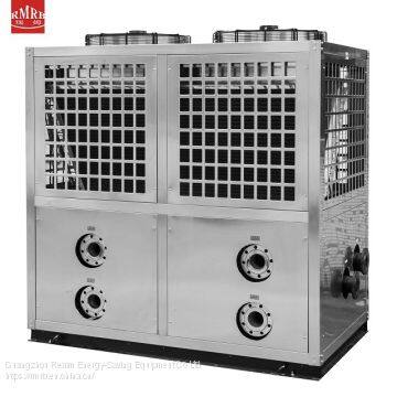 Freestanding Stainless Steel Air Energy Heat Pump Unit 105kw for Commercial photo-3