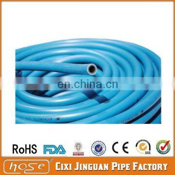 9x15mm Blue Braided PVC Clear Gas Hose, Braid Reinforced PVC Hose For Burner Gas Valve