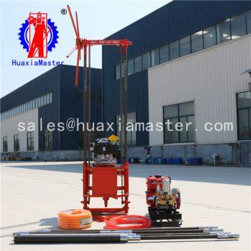 QZ-2B gasoline engine sampling drilling rig/core drill rig