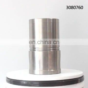 3080760 Cylinder Liner for cummins M11-400E diesel engine spare Parts M11 ism 280 manufacture factory sale price in china