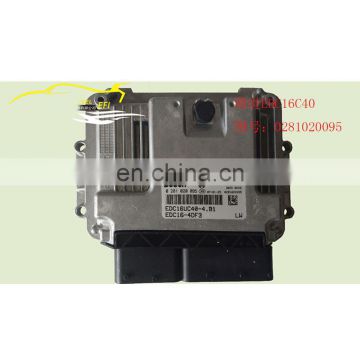 0281020095 EDC16UC40 Engine Computer Board ECU for Bosch FAW XICHAI