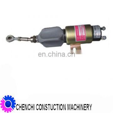 excavator Mitsubishi engine electric parts 24V flameout switch stop solenoid valve B402-1115030