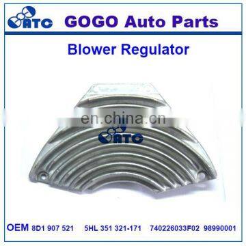 Blower Motor Regulator For Audi A4 Quattro S4 1996-2005 Skoda Superb OEM 8D1907521 5HL351321171 740226033F02 98990001 photo-6