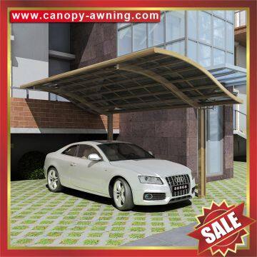 Modern Alu Aluminum Polycarbonate pc Parking Double Cars Canopy Shelter Cover Carport China photo-3