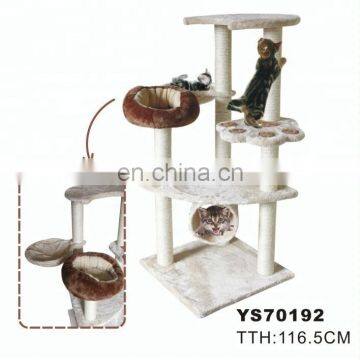 Manufacture Sale Customized Indoor Wooden Cat House,Cat Tree