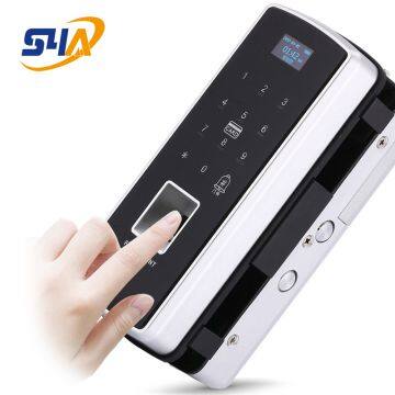 Factory Sell of Metal Fingerprint Access Control Machine Card Swipe Glass Door Password Lock photo-4