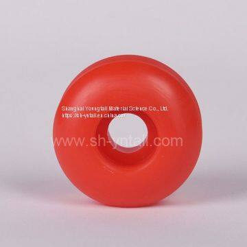 pu Wheels for Skate Board 52*30 Red Polyurethane Wheels for Skateboard Red pu Pulley for Skateboard photo-2