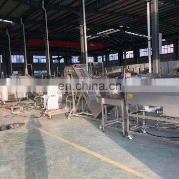 Industrial Automatic French Fries Sweet Potato Chips Peeler Slicer Washing Frying Making Machine Price photo-4