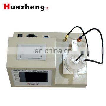 Transformer Oil Ppm Karl Fischer Moisture Meter Automatic Online Oil Water Content Tester