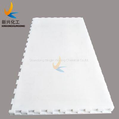 4' x 8' size uhmwpe plastic artificial ice floor synthetic ice rink sheet