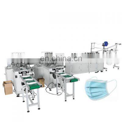 China Low cost Disposable Surgical Face Masks Making Machine /Medical Masks Machine for Sale