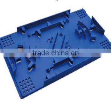 ABS material plastic 12 port all-in-one optical fiber splice tray