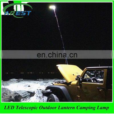 Carest atmosphere car-styling LED Telescopic Outdoor Lantern Camping Lamp Light Night Fishing Road Trip with RF Controller