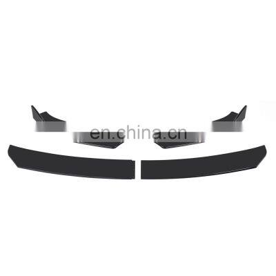 Four-stage reinforced PP material arrived body kit universal accessories Universal front bumper lip split