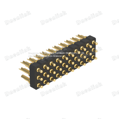 Dnenlink 3.00mm Pitch Triple Row H2.5mm Male HeaderSolder PogoPin Header Connector photo-4