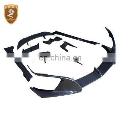 CSS Carbon Fiber Full Set Carbon Fiber Side Skirts Front Lip Diffuser For BNW I8 Body Kit