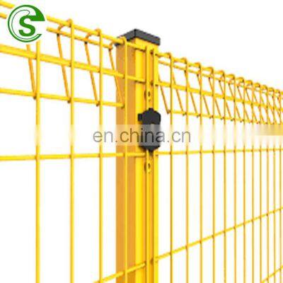 Decorative 6ft gavanized BRC welded wire mesh fence for park