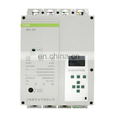 Hot selling smart 250 amp 400 amp rccb mccb gprs intelligent circuit breaker with wifi energy meter