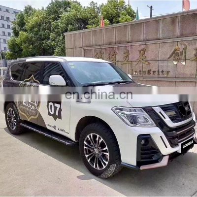 Car Front Bumper Modified Face lift Conversion Body Kit for Nissan Patrol Y62