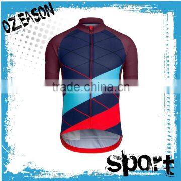 China cheap wholesale sublimation print custom quick dry blank cycling jersey