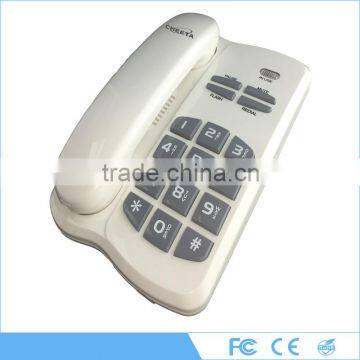 Modern fancy design analog corded telephone set