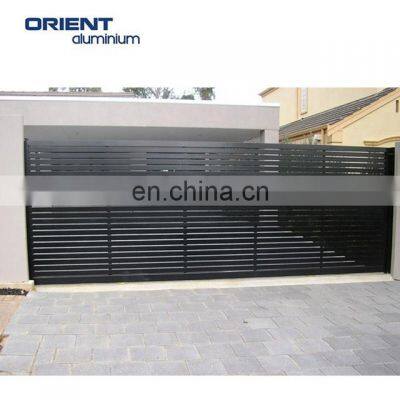 Aluminium Slat Fencing Looks Stylish and Varnishing Making it a Low-maintenance Gate or Fence Material.