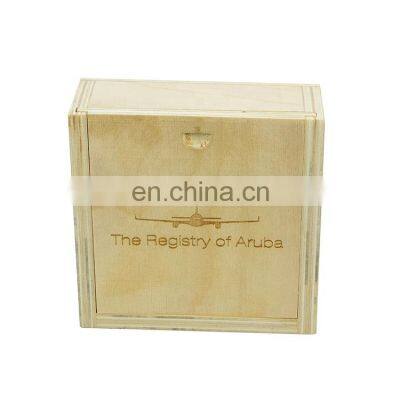 Handmade Custom Wood Box Gift Pine Bamboo Solid Wooden Storage Box photo-5