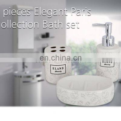 Fashion Bathroom Set Dispenser Pump Liquid Soap for Hotel Bathroom Use photo-5