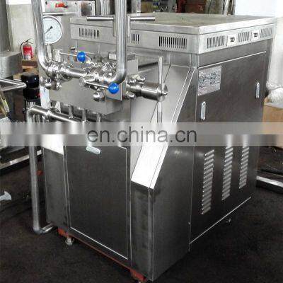 Automatic 100l 200l Milk Homogenizer Machine Auto 100 200 Liter High Pressure Fruit Juice Dairy Homogenizer Cheap Price for Sale photo-4