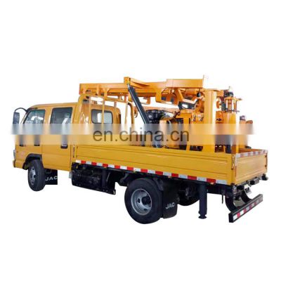 OrangeMech XYC-200 car drilling rig water well / drilling rig truck / rotary truck mounted drilling rig