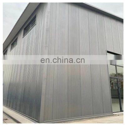 Low Cost Pre Fabricated Temporary Building Two Story Steel Frame Structure Warehouse Building