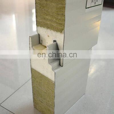 workshop warehouse rock wool sandwich panels on sale