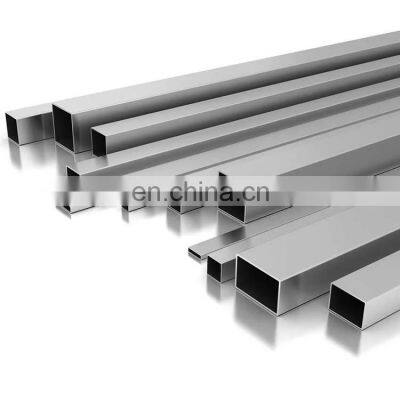 Factory Supply 304 316 301L Square/Rectangular Stainless Steel Welding Pipes And Tubes