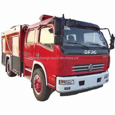 Dongfeng 4x2 4x2 3000 liters 4000 liters water fire truck