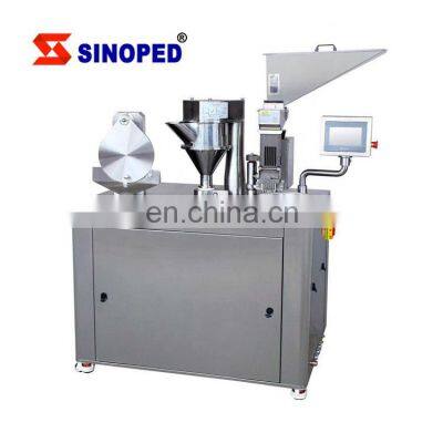 Semi-Auto Empty Powder Capsule Filler Filling Machine PLC Screen